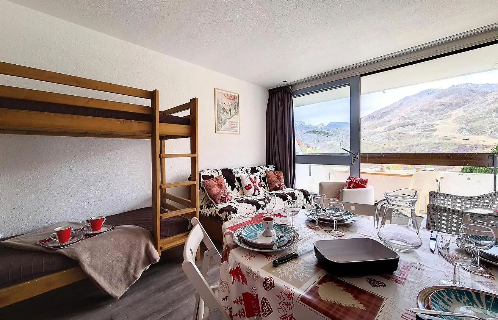 Apartment Residence Tougnette - Studio Renove Lumineux - Depart Et Retour Skis Aux Pieds - Balcon Mae-2724 Saint-Martin-de-Belleville